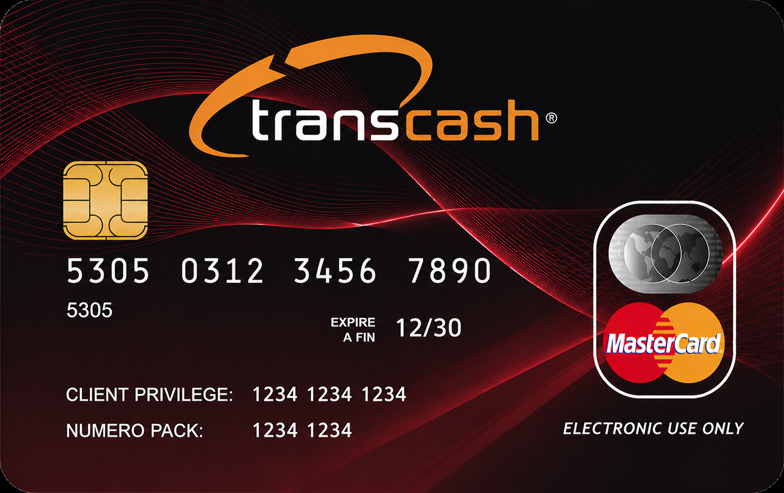 TransCash Signature Red